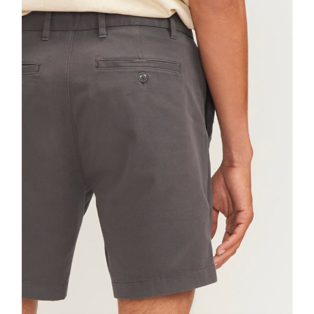 The 7” Slim Fit Performance Chino Short Slate Grey - Everlane NWT - Picture 3 of 9